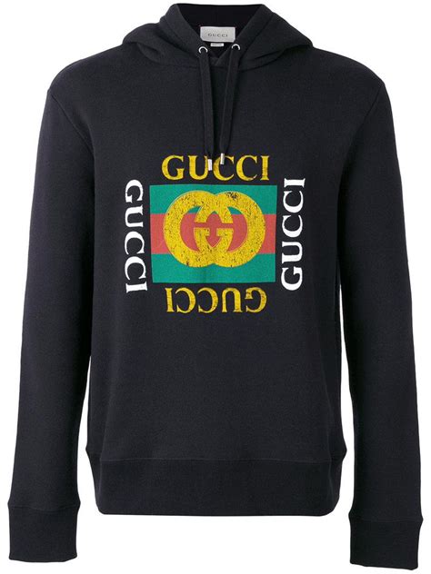 gucci hoodie men black|Gucci oversized hoodie.